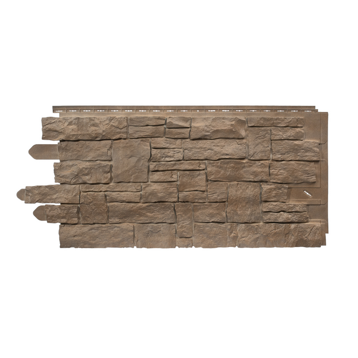 Moka | Novik Stone | Stacked Stone SK | Polymer Siding Panel | 1143 mm X 514 mm