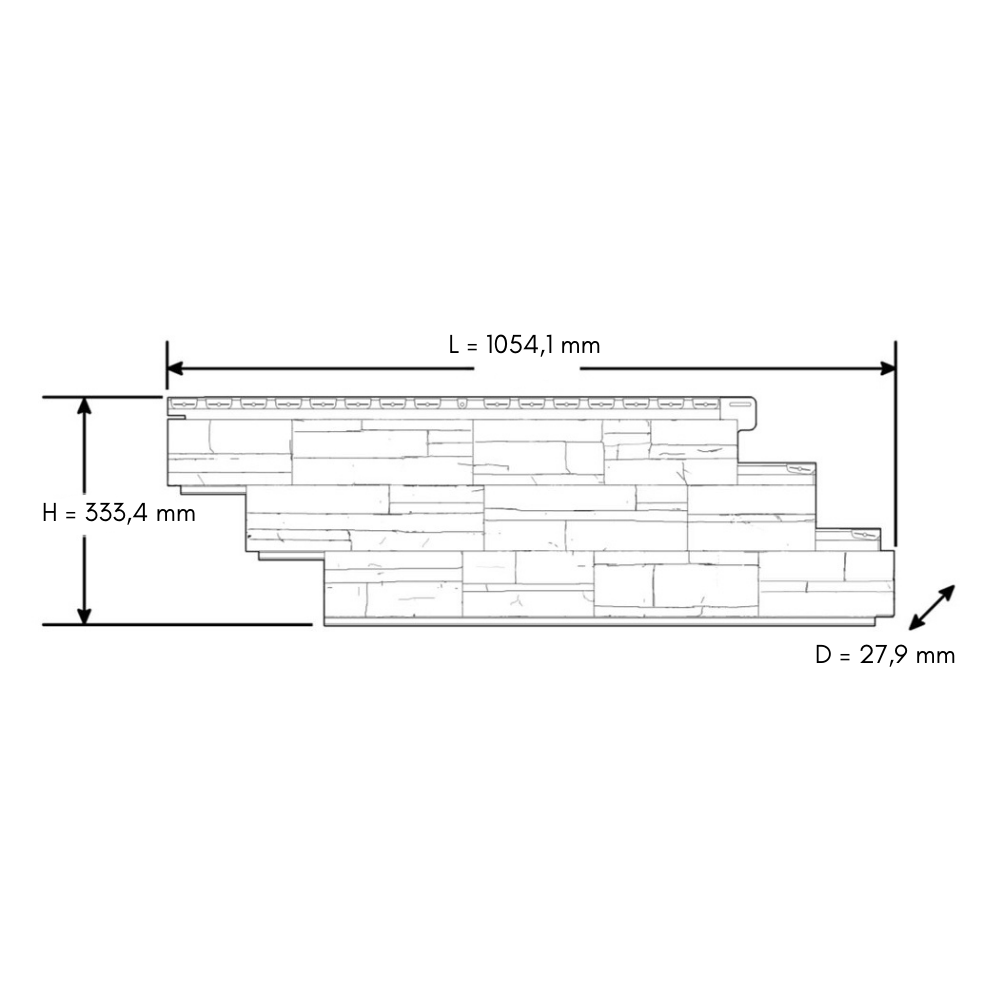 Cladding Stack Site Limestone Novik Stone Dry Stack Stone Panel | Easy Cladding – Easy ...