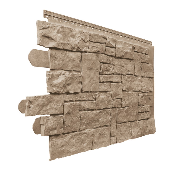 Stacked Stone Sand Blend Panel