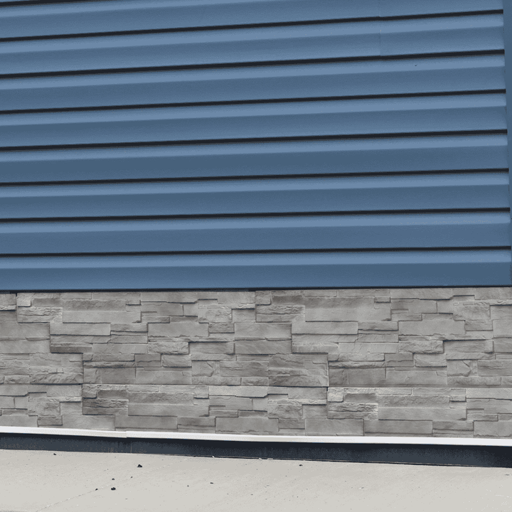 Cladding Stack Site Basalt Novik Stone Dry Stack Stone Panel – Easy Cladding Ltd